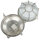 Lampe dextérieur Mur Maritim Laiton véritable Verre strié E27