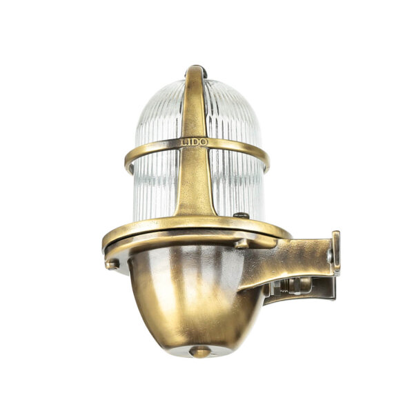 Lampe dextérieur murale Mesisng verre massif inoxydable