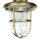 Plafonnier Outdoor laiton véritable verre IP54 Maritim