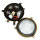Lampe dextérieur hublot G9 Ø 14 cm laiton verre