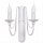 Applique murale Blanc Rustique Lampe Salon Couloir