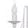 Applique murale Blanc Rustique Lampe Salon Couloir