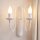 Applique murale Blanc Rustique Lampe Salon Couloir