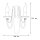 Applique murale Blanc Rustique Lampe Salon Couloir