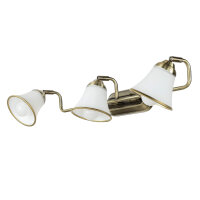 Applique de salle de bain 3xE14 67cm pivotante Art...