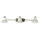 Applique de salle de bain 3xE14 67cm pivotante Art Nouveau GRANDO
