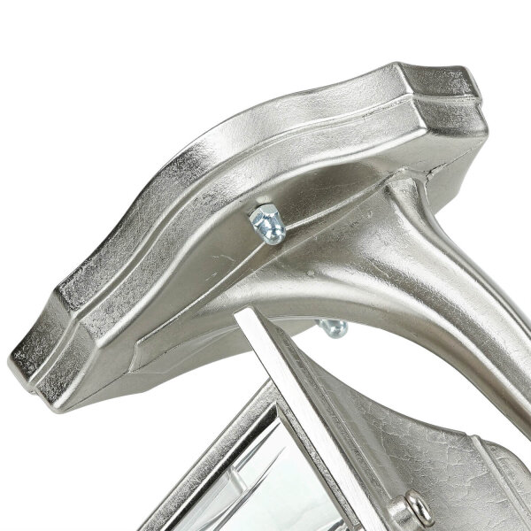 Lampe dextérieur mur laiton massif en nickel E27