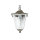 Lampe dextérieur mur laiton massif en nickel E27
