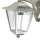 Lampe dextérieur mur laiton massif en nickel E27