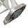 Lampe dextérieur mur laiton massif en nickel E27