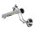 Lampe à tableau ajustable laiton argenté E14