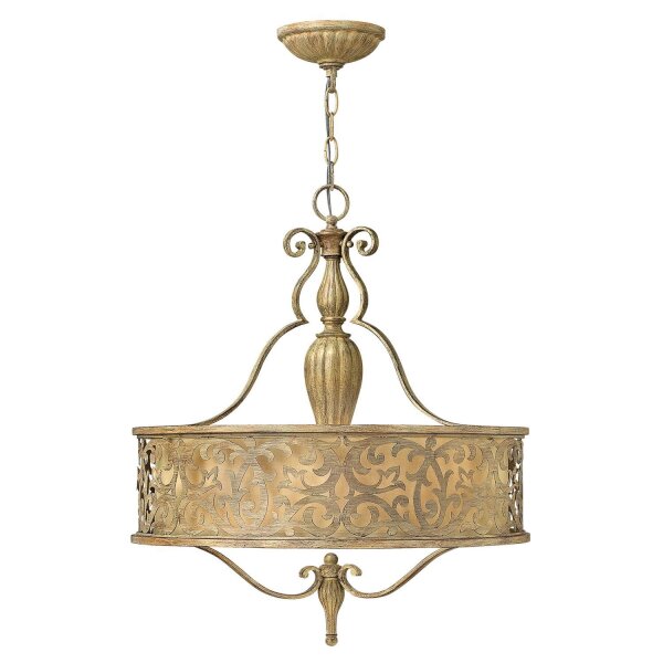 Lampe à suspendre Vintage Table de salle à manger réglable en crème