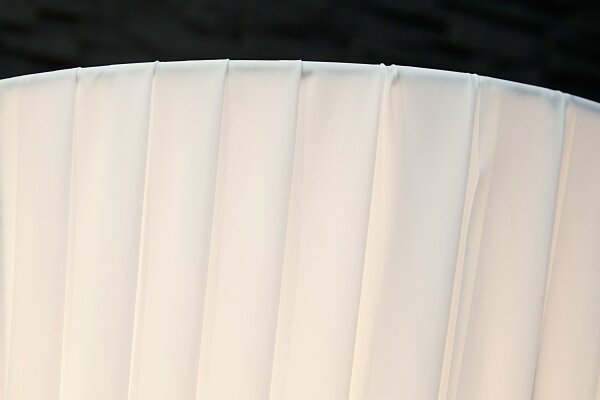 grand lampadaire 160cm rétro extravagant blanc