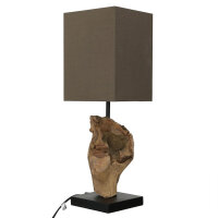 Lampe de table moderne artistique 45cm Lampe de table nature