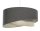 Lampe à suspendre Abat-jour en tissu et Ø 50 cm E27 Gris Crème réglable