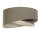 Lampe à suspendre Moderne E27 ronde D : 40 cm Marron Tissu Boho