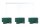 Lampe à suspendre 3 flammes vert or E27 tissu aspect velours