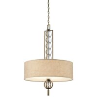 Suspension tissu rond Ø61cm éblouissant...
