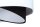 Lampe à suspendre Blanc Noir E27 rond Ø 50 cm Tissu aspect velours