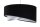Suspension E27 ronde D : 50 cm Tissu Noir Argent Blanc