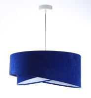 Lampe à suspendre ronde Ø 50 cm E27 Blanc...
