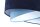 Suspension bleue E27 ronde D : 50 cm Aspect velours Tissu