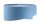 Suspension ronde Ø 50 cm Blanc Bleu Tissu aspect velours E27