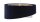Suspension Tissu Bleu Blanc Or E27 ronde D : 50 cm