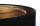 Lampe à suspendre ronde D : 50 cm E27 Abat-jour en tissu noir multicolore or