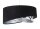 Suspension ronde D : 50 cm Tissu aspect velours noir blanc