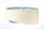 Suspension Tissu aspect velours rond Ø 50 cm E27 Crème Bleu