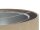 Suspension Tissu Ø 50 cm rond Aspect velours Beige Crème