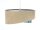 Suspension E27 ronde Ø 50 cm Tissu aspect velours beige multicolore