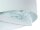Lampe à suspendre tissu Ø 50 cm blanc bleu clair marbré rond E27