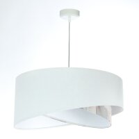 Lampe &agrave; suspendre Blanc Cr&egrave;me rond &Oslash;...