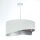 Suspension Salon rond D : 50 cm Tissu aspect velours