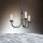 Lustre GOTICA 2 noir métal 3 flammes