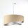 Lampe à suspendre ronde Ø 50 cm Tissu aspect velours E27 confortable