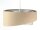 Lampe à suspendre ronde Ø 50 cm Tissu aspect velours E27 confortable