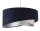 Suspension Tissu D : 50 cm Aspect velours Bleu Beige Argenté