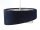 Suspension Tissu D : 50 cm Aspect velours Bleu Beige Argenté
