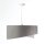 Suspension ronde D : 50 cm Tissu aspect velours KARIM