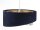 Suspension E27 ronde Ø 50 cm Tissu aspect velours KARIM