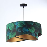 Lampe à suspendre Vert Or E27 Ø 50 cm...