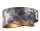 Suspension Gris Or E27 ronde D : 50 cm E27 Abat-jour en tissu