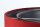 Suspension Tissu Ø 50 cm Rouge-Brun Gris Argent Aspect velours
