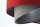 Suspension Tissu Ø 50 cm Rouge-Brun Gris Argent Aspect velours