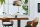 Suspension ronde D : 50 cm E27 Tissu Beige Noir Or