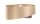 Suspension Satin E27 ronde D : 50 cm en or multicolore