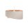 Suspension lin E27 ronde D : 50 cm Moderne Beige Cuivre